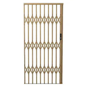 Xpanda Alu-Glide Security Gate 1500mm - Bronze